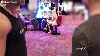 Cheating Wife Gets Spitroasted And Double Permeated Previous to Getting Her Face Overspread In Cum