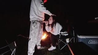 Using mother I'd like to fuck Twat at Camp Next to the Fire