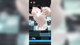 Screwing a large booty white angel on imvu