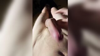 EXTRAORDINARY Ultimate edging my large ramrod untill cum eruptions