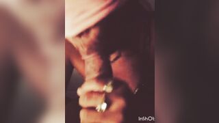 That babe made the rod grow in her throat