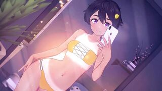 Yakishio Lemon impregnated by unsightly bastard grand-daddy