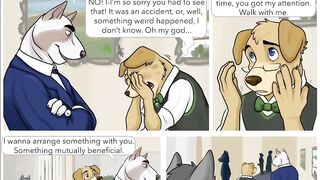 Yiff Comic Dub: The Internship, Part 1.1 (Yiff Animation, Furries, Yiff Sex, Fur, Public Anal)