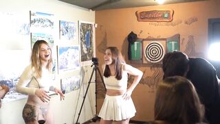 Undress-pong stream with argentinian pornstars gets hawt! Knock Knock Club