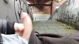 PascalFucksYou- - Dong Flash in Public with two pretty cuties