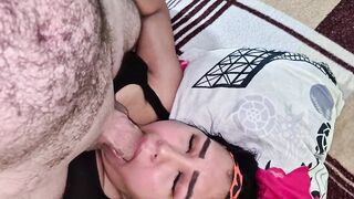 I'm giving my girlfriend a hard time for being a doxy and banging a lot of chaps in advance of encounter me.