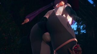 Genshin Mona striked your balls with lightning