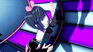 Kizuna Ai banged on the stage by her fans CG MANGA