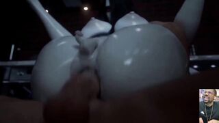 Petite Transgender Ramrod Sadako Gets Anal Banged, Tifa Deepthroats Aerith’s Schlong