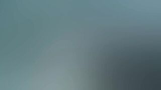 Trapped in the elevator, this babe pulls up her petticoat