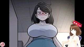 My girlfriend comes to feed me with her goo (Futanari animation) - Jazziuu