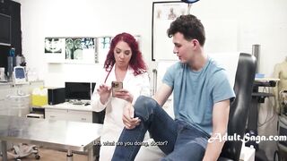 Dr. MILFs Assemble To Train A Youthful Stud About Butt Screwing