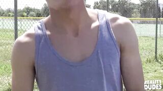 REALITY CHAPS - Ian Earns Simple Money By Handling A Large Shlong & Riding It Hard In This Steamy Meeting