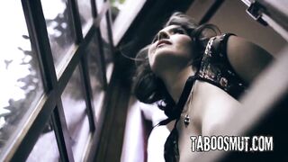 Lonely Wife Cheats On Jealous Spouse With Voyeur Neighbour