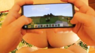 POV Playing minecraft during the time that banging my favourite wife