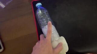 БЫСТРО КОНЧИЛ, трахая ГОРЯЧУЮ пизду???? Сперма вытекает из члена