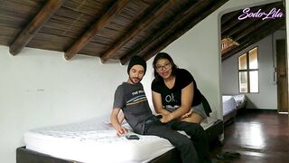 Vacation, adventure, country cabin and anal-act of love