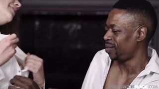 Intimate Ebony - Concupiscent Alexis Crystal Double Dicked In Interracial Threeway!