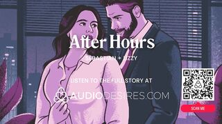 After-Hours Office Sex Between Slaver Boss & Obedient Female – Indecent Talk & Finger Play – ASMR Porn Story