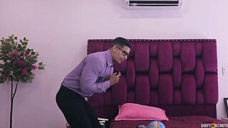 THE SCIENTIST'S ASSISTANT SCREWS ME BEHIND HIS BACK IN THE LAB