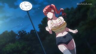 Sister Breeder Movie scene 02 the return of T-rex and Takeda.