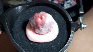 Machine for a biggest portion of semen! Super climax! Giant ejaculation!