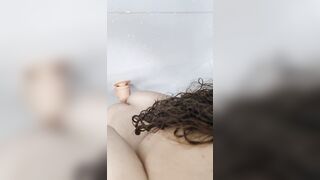 Massive sex toy entering the hawt teen