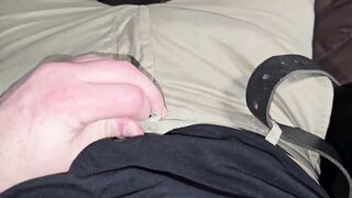 PhantomGentX POV Countdown! Gracious Taskmaster Disrobes, Bulge Play & Huge Cum