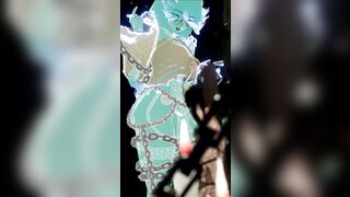 Shy Bitch Gets Dared To Go Alone, Ends Up Getting Bred By A Slimegirl - VRChat (MaxiTheMuse)