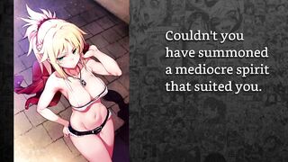 Mordred from fate locks u in chastity to celebrate Locktober