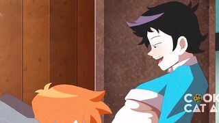 Lustful Twink Roommates Go from Oral to Wall Bang In advance of a Flip-Screw Foursome with Muscle Hunks