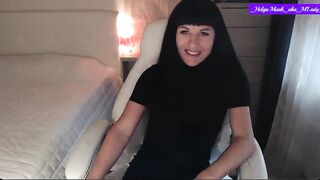 Little Titty Brunette hair Jessy Tease & Snatch Please