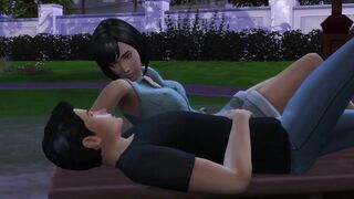 Vlogger Gets Screwed In The Park - sims 4 - CG Anime