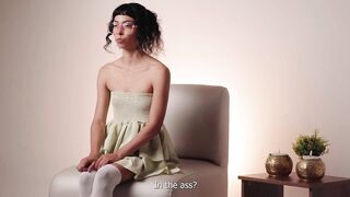 Anal Casting with a Small Lalin girl