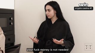 I`LL MAKE HER SUCK HIS ROD FOR DRINKING ALL THE COFFE! 4K HD Tim Team