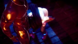 CG NSFW Tifa Screwing BBC Animation Movie made by RGS