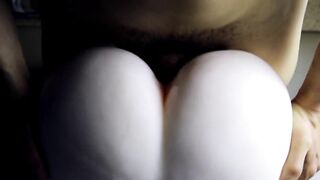 I came 4 times in this charming large booty and passionately drilled her for half an hour