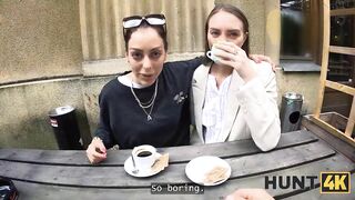 HUNT4K. No cash? Go for the orgasms with Hunter. Hawt sex with Julia Maze