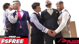 HOMO FUCKFEST - Upside-Down Cum on Wrecked Holes