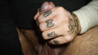 Super Close Up Jerking off and Cumming