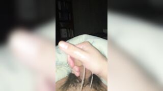 every single day wank 1/thirty playing with my sloppy rod untill I cum