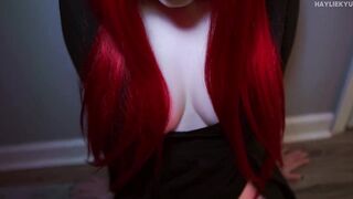 EXCITED CHEATING WIFE CREAMPIED BY STRANGER!