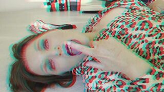 Bettie Hayward in Dreams Of The Office Secretary CG (CG Free Edit) Note: Red/Cyan Anaglyph CG Glasses Will Be Required to see this episode in CG).