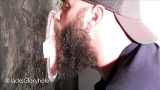Worshipping a Riding a Load without a Sexy Ginger at the Gloryhole