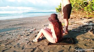 I'M SCREWING A STRANGER! I was at the beach and got banged. Real porn.