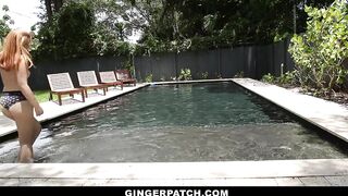GingerPatch - Strawberry Blond Tiny Fucked By Neighbour