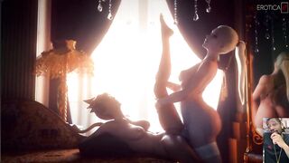 Transgender Widowmaker Banging Hairless Twat Tracer, Pretty Emma Frost Amazon Position Screwing