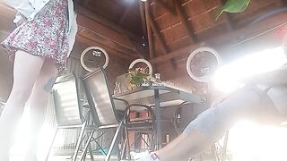 Mutual masturbation with my ally wife outdoor