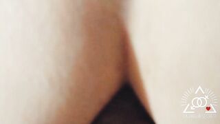 My spouse bent me over the sofa and drilled me in my taut booty