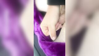 Homeless & Wanking My Emo Hard Ramrod In The Car